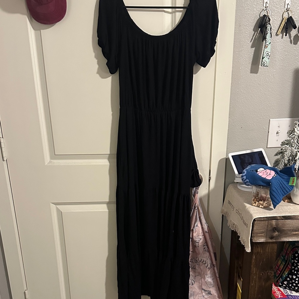 Chic Black Maxi Dress